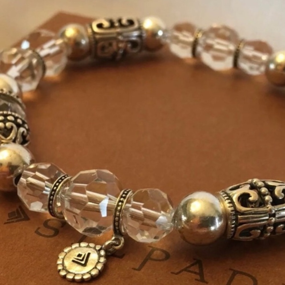 Silpada Glass Bead Sterling Silver Bracelet B2413 - Picture 12 of 15